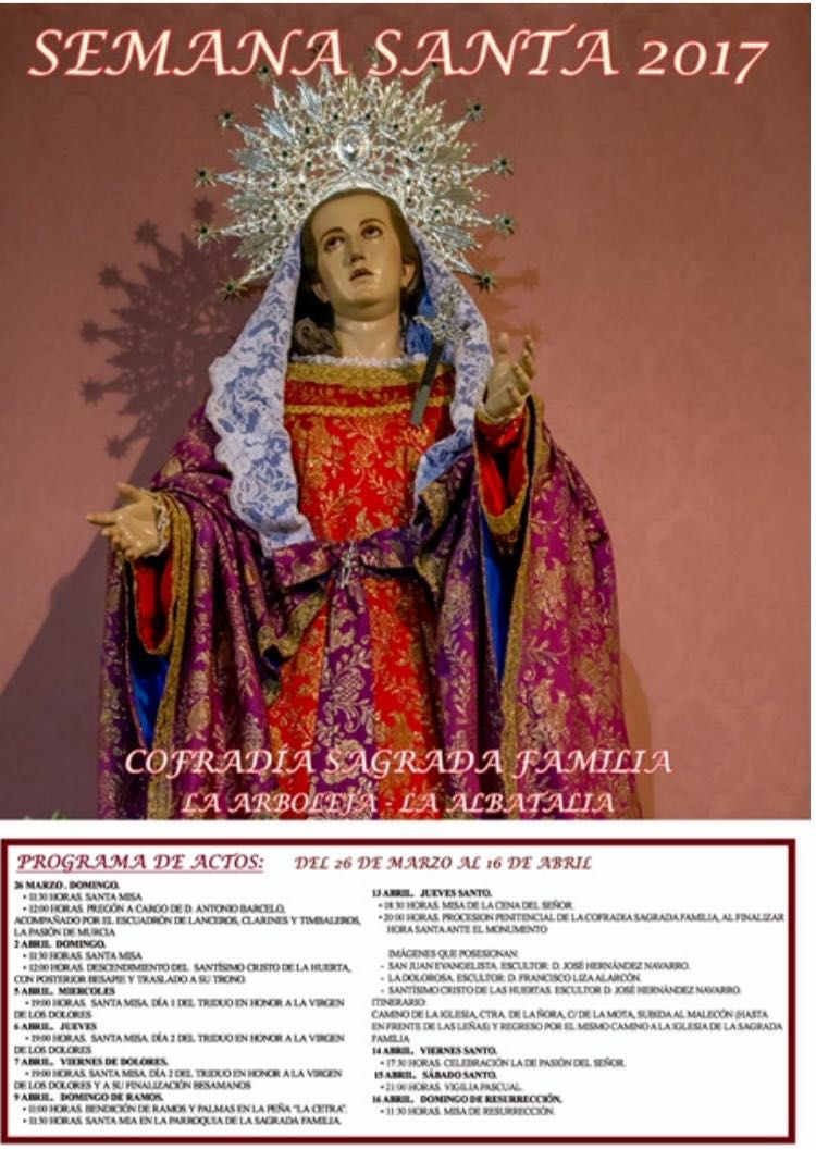 Semana Santa en La Albatalía 2017 La Albatalía